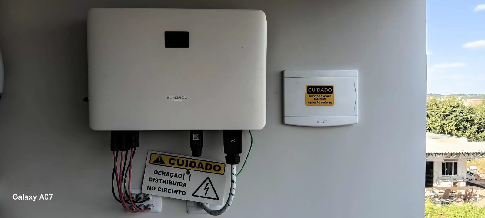 Inversor instalado